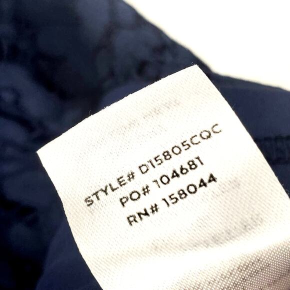 Lulus Flirting with Desire Bodycon Navy Blue Lace Fringe Dress NWT Size XL - Picture 12 of 13